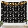 Highland Cow Wall Hanging Boys Girls Large Western Decor Tapestry For Kids Women Men Cactus Wall Blanket Highland Cattle Wall
