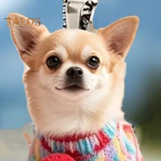 Zawieszka do samochodu szczeniaka akrylowa dekoracja tylnego widoku 2D płaska zawieszka wisząca kreskówka miłość serce ozdoba psa akcesoria samochodowe