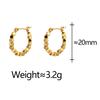European & American Style High-End Women's Large Hoop Earrings: Trendy & Versatile Fashion Design