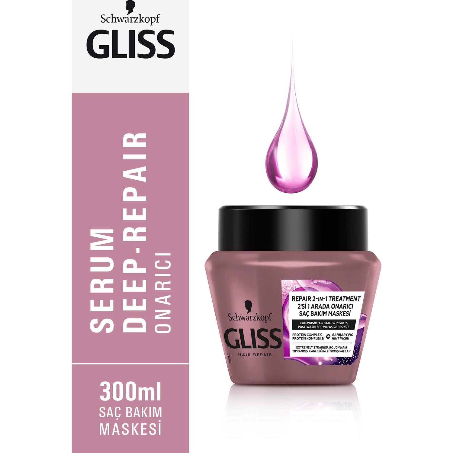 

Gliss Serum Маска для глубокого восстановления волос 300мл