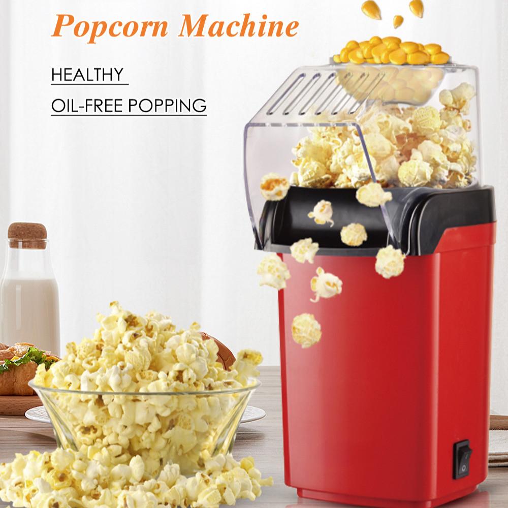 1200W Automatische Mini Popcorn Puffmaschine Kleiner DIY Popcorn Maker Hohe Leistung Haushalts-Popcornmaschine