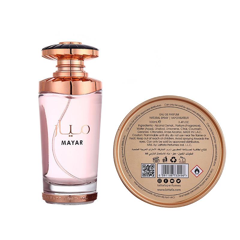 Lattafa MAYAR Profumo in Latta, Eau de Parfum Unisex, Fragranza a Lunga Durata, Profumo Mediorientale, Confezione Ingrosso