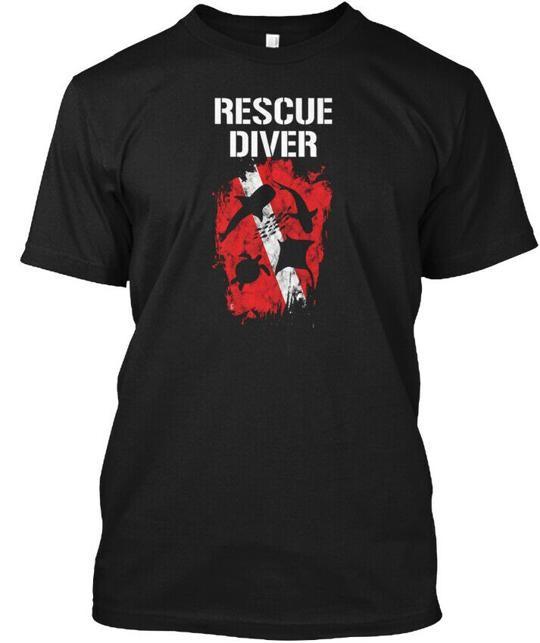 

Rescue Diver Scuba T-Shirt Made in the USA Size S to 5XL 2XL