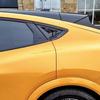 2Pcs Car Rear Side Window Scoop Louvers Cover Window Visor Cover ABS Fit for Ford Electric Horse Mustang Mach-E 2021-2022