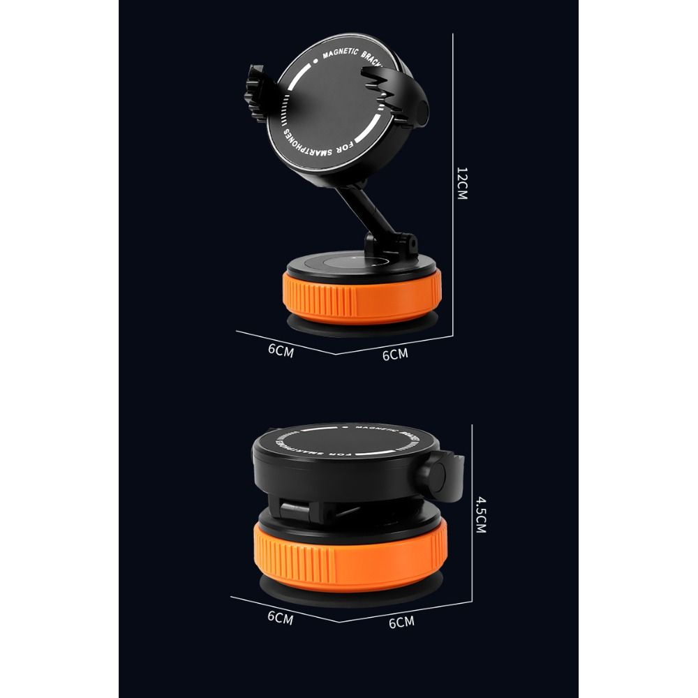 Vacuum Suction Cup Phone Mount Foldable Adsorption Bracket  Smooth Surface