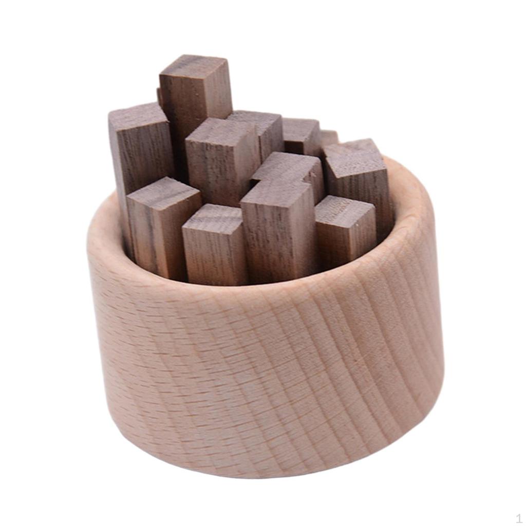 Essential Oil Diffuser Desktop Ornament Car Wooden Scent for Automotive Living