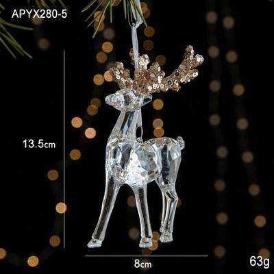 Acrylic Icicle Decoration Christmas Decoration Pendants