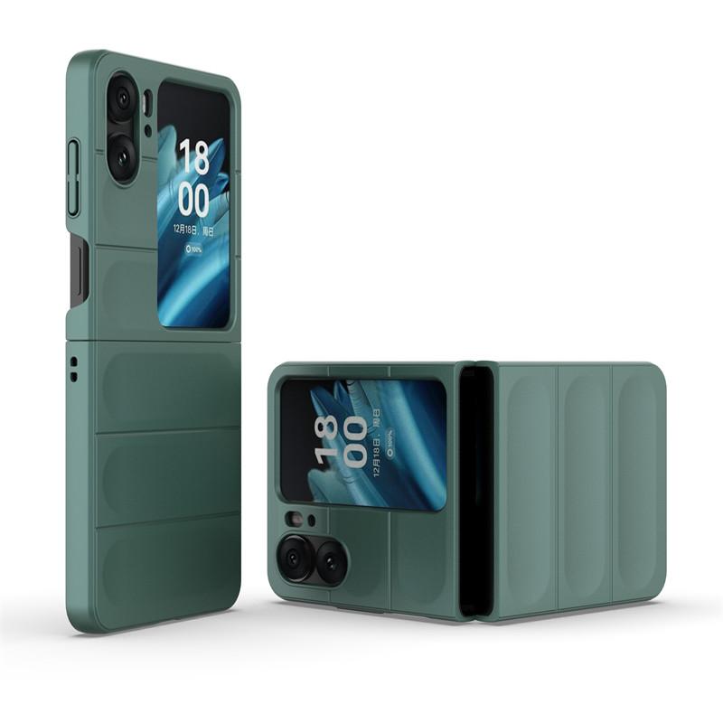 For OPPO Find N2 Flip Case OPPO Find N2 N3 Flip 5G Cover Luxury Matte PC Shockproof Protective Hard Back Cover OPPO Find N2 Flip