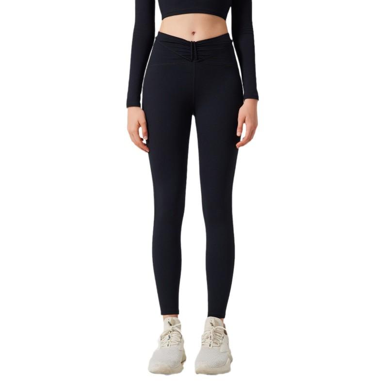 High Waist Seamless Yoga Leggings Women - Butt Lifting Moisture Wicking Quick Dry Stretchy Fitness Pants Running Gym