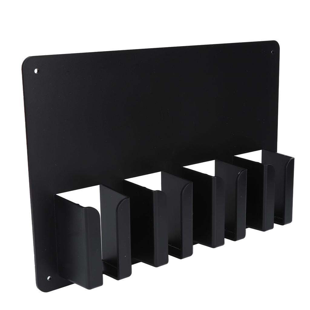 Hair Clipper Holder Wall Mount Large Storage Space Hair Clipper Storage Rack for Home Hair Salon