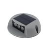 Waterproof Solar Outdoor Stairway Step Lights - Hole-Free Square Design