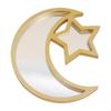Star and Moon Eid Celebration Tray Suitable for Eid Festival Table Decors M68E