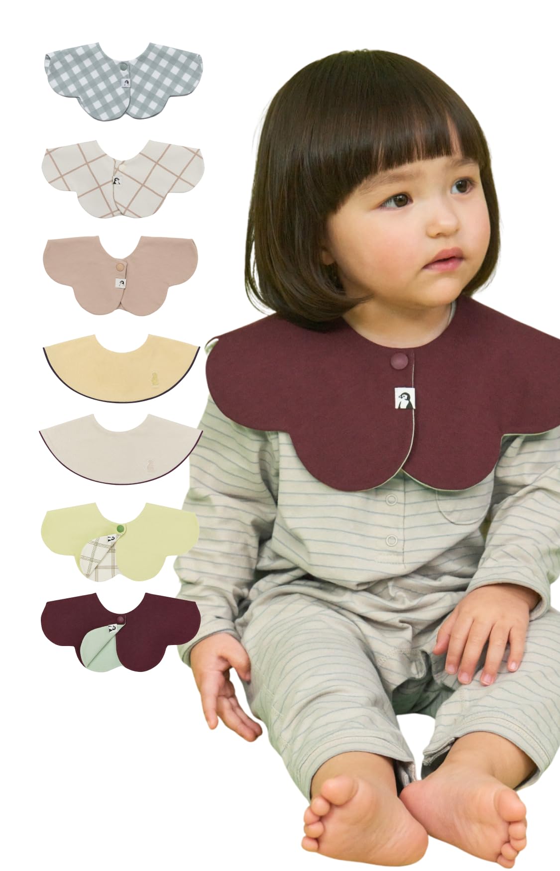 

Konny Детский слюнявчик Детский Впитывающий и Быстрый Для Девочек и Ребенка Детский Душ 7 Слоновая Кость Нейтральный Масло Лилия [Konny] Набор, Слюнявчик, Вращающийся на 360°, Сушка, Простой,