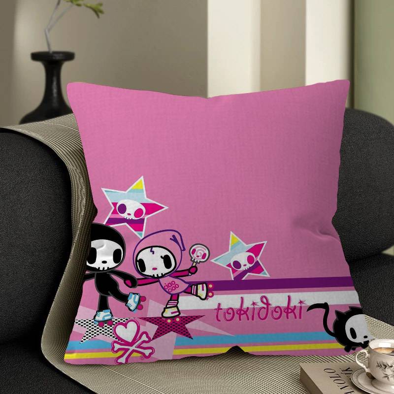 Japan Anime Tokidoki Pillow Gifts Home Office Furnishings Bedroom Sofa Car Cushion Cover Case 45x45cm