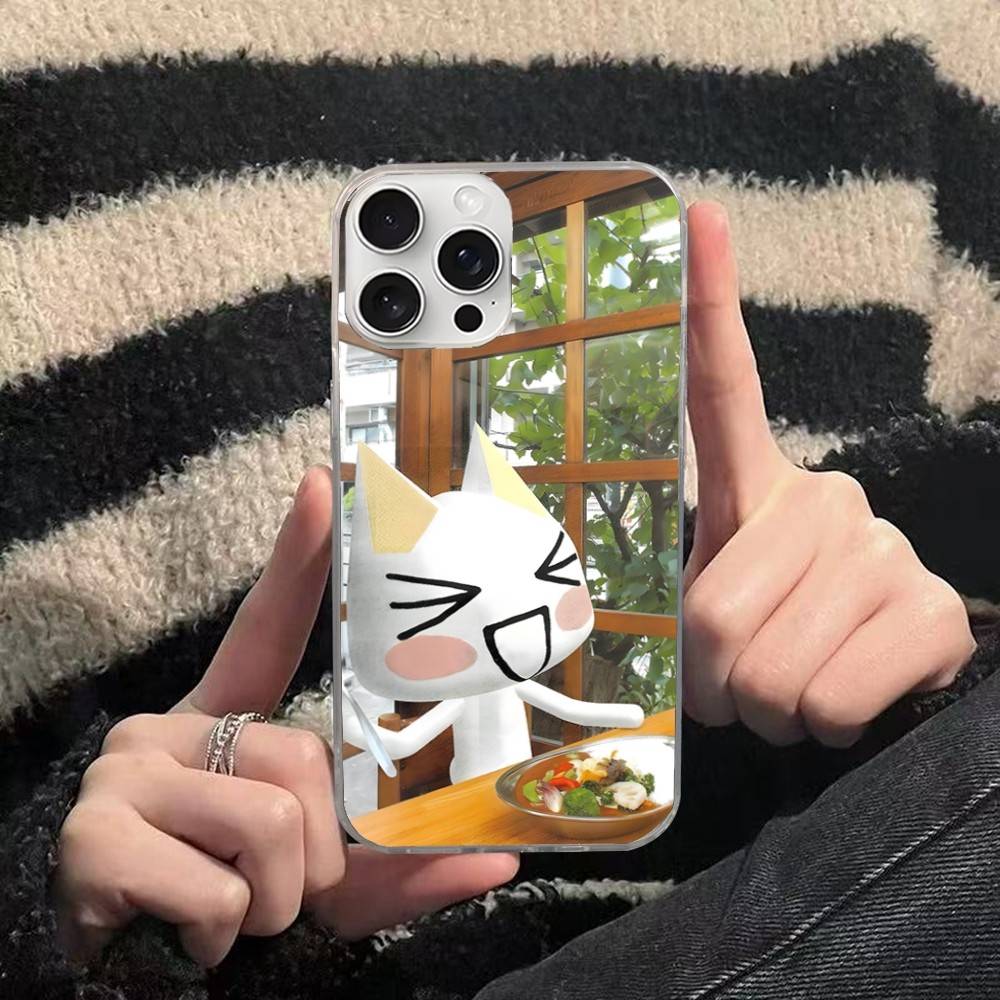 

Cartoon Inoue toro Cute Phone Case For iPhone 17 16 15 14 13 12 11 Pro Max Plus Aurora Water Ripple Cover iPhone 11 pro