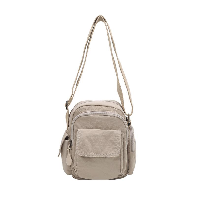 Summer New Multi-pocket Camera Bag, Light Anti-splashing Nylon Bag, Men's and Women's Same Casual Shoulder Messenger Bag