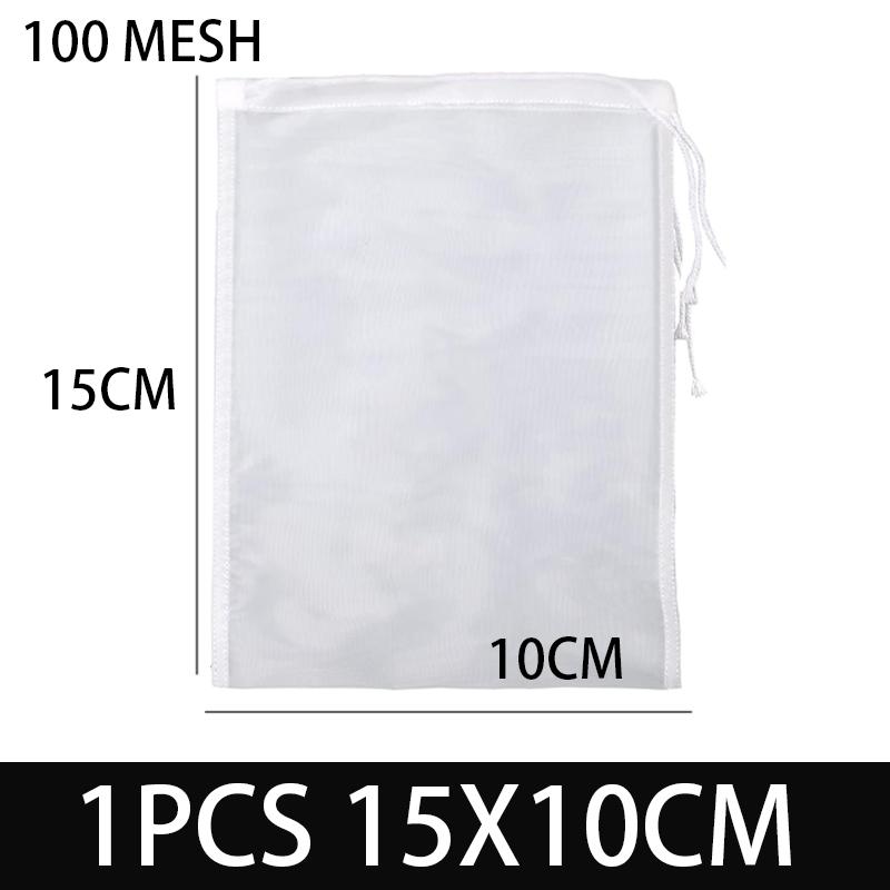 Milk Juice Filters Beer Homebrew Filter Bag for Brewing Reusable Kitchen Food Filter Bags Strainer Fine Mesh Bag Micron Reusable