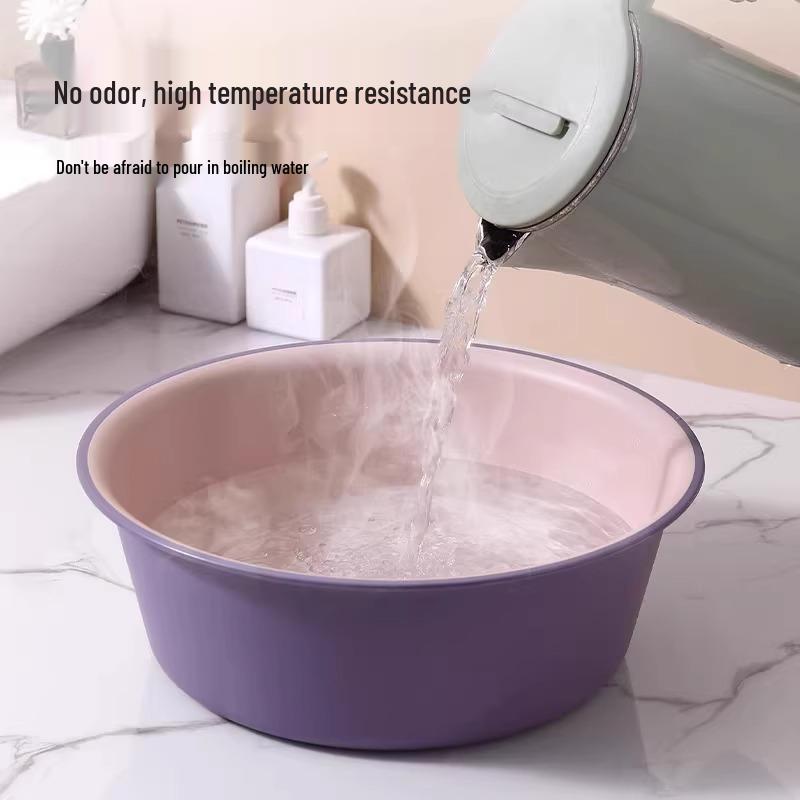 Thickened Durable Basin for Dorm Use: Wash Clothes, Face, or Feet