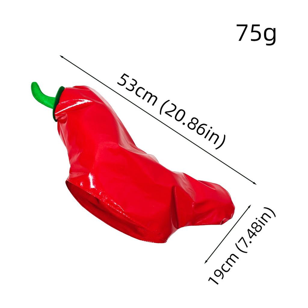 Funny Easter Chef Chili Hat Costume Prop