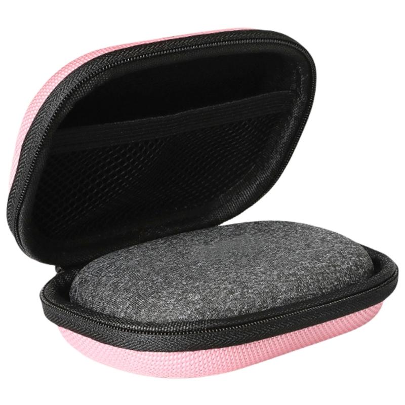 Protective Carrying Pouch For Cleer ARC2 Open Ear Headsets,Small Travel Friendly Lightweight EVA Case Earbud Holder розовый