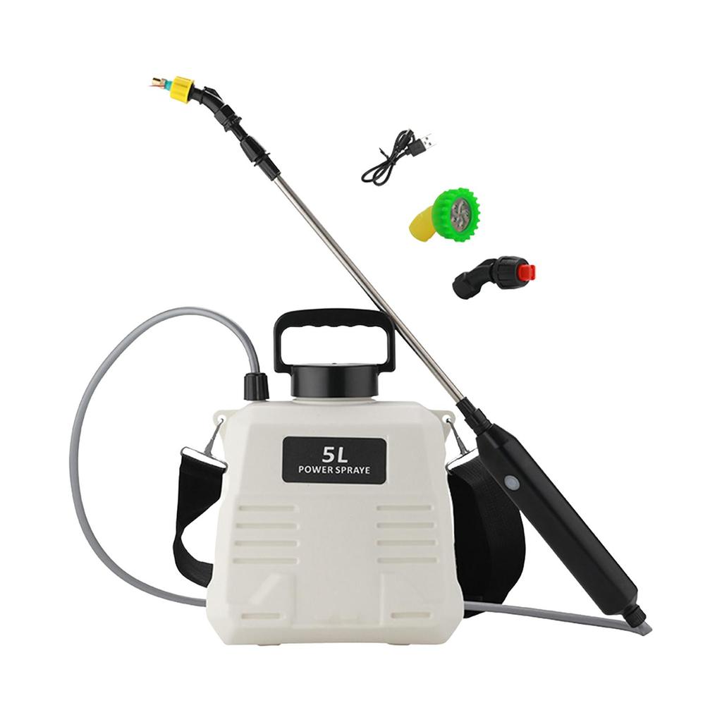 Electric Sprayer Dual Mode Portable Rechargeable Versatile Retractable Wands Garden Sprayer Water Sprayer for Orchard Watering