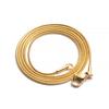 Titanium Steel Basic Chain Snake Bone Chain Round Snake Chain 1.2Mm 1.5Mm High Color Retention Chain Stacked With Plain Chain