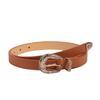 Golden Smear Three-piece Set of Small Fragrant Belt Carved Women's Western Buckle Versatile Fashion