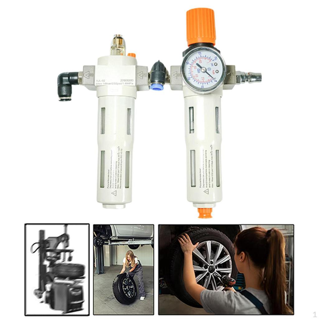 Oil Water Separator Pressure Regulator Auto Repair Equipment Tire Dismounting Connector