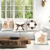 Cute Bear Cushion Pillowcase Printed Polyester 40/45/50Cm Throw Pillowcover Decorative Sofa Cushion Pillowslip Home Decor