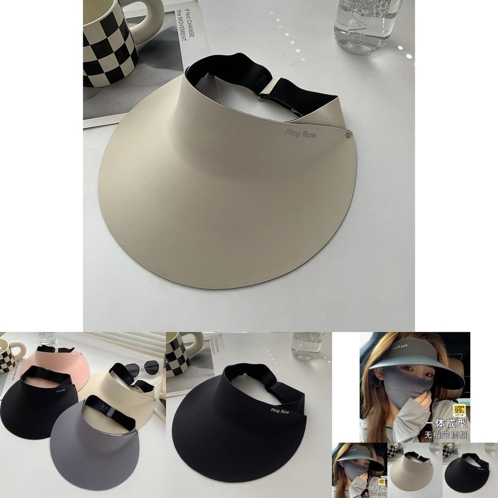 Foldable Wide Brim Sun Hat For Women Lightweight Uv Protection Summer Visor Cap