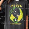 Alien Inspired Vintage Tee, Retro Sci Fi Horror Shirt, Xenomorph Movie Graphic Tee, Ridley Scott Inspired Shirt