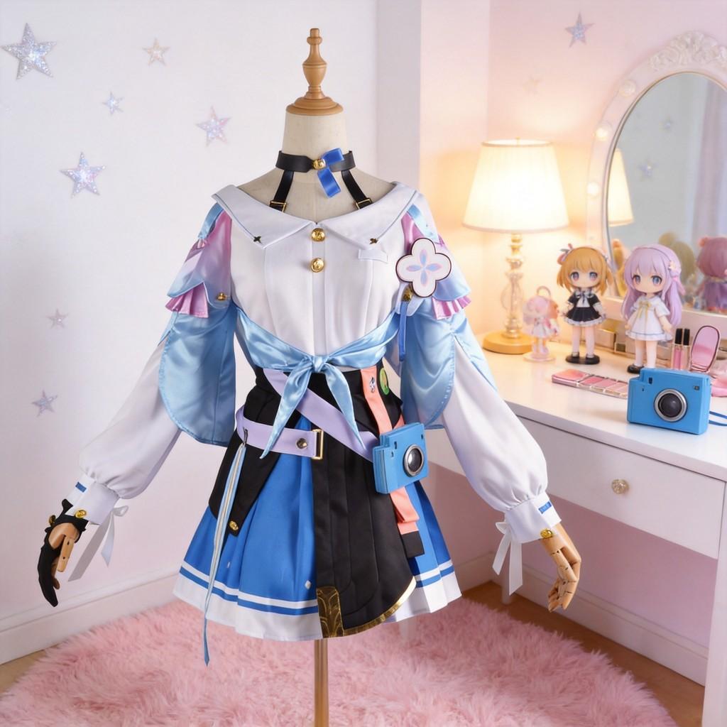 Honkai Star Rail March 7th Cosplay Costume For Anime And Gaming Enthusiasts