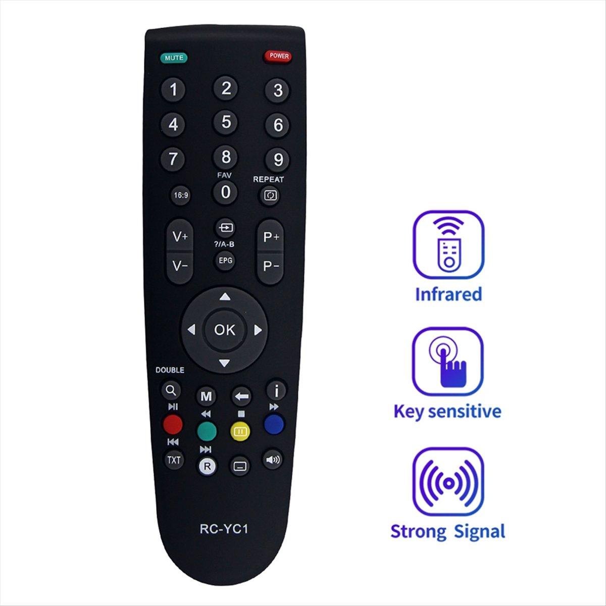 

TV Remote Control RC-YC1 Replace for Smart TV Parts China Mainland