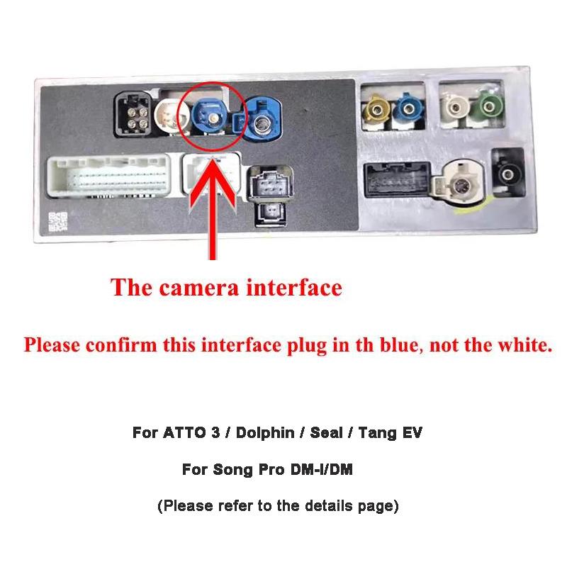 For BYD Atto 3 Ev Dash Cam ADAS GPS Camera Car DVR Original Accessory Automobile Road Camera Vehicle-mounted camera