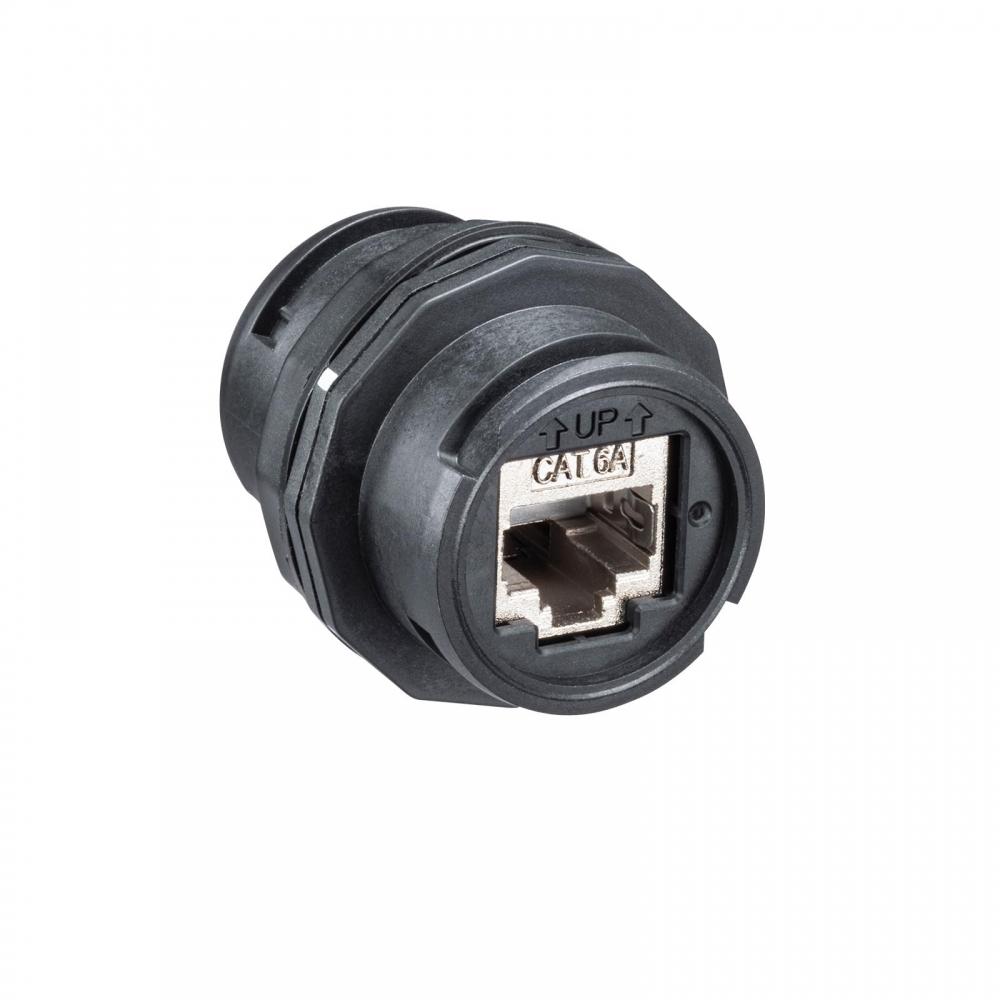 Sanwa Supply Outdoor RJ-45 Relay Adapter (Category 6A STP) ADT-EX-6ASTPWP