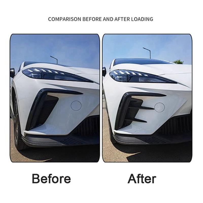 Auto Frontstoßstange Spoiler Seitenlüftungsgitter Verkleidung Abdeckung Für MG 4 MG4 EV Mulan Zubehör-A87Q