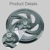 Motorcycle Engine Cooling Fan Cover Accessories Creative Gift Versatile Decor Aluminum Alloy