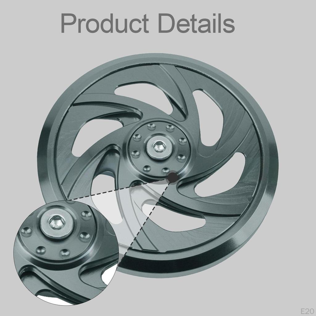 Motorcycle Engine Cooling Fan Cover Accessories Creative Gift Versatile Decor Aluminum Alloy