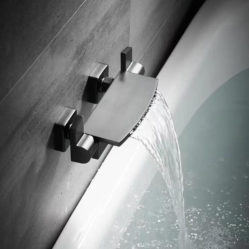 Yipan Wall-Mounted Bathtub & Shower Mixer Faucet