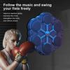 New Music Boxing Machine Adult/Kids Smart BT Sports Fitness Decompression Boxing Trainer Home Exercise Response Training Boxing