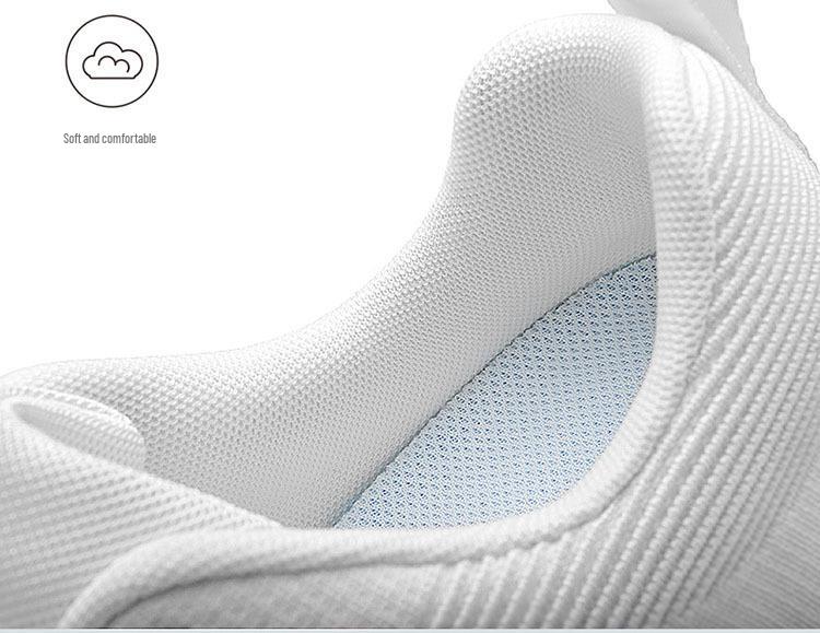 Stylish Men's Lightweight Flyknit Running Shoes with 8CM Hidden Lift, Large Sizes Available
