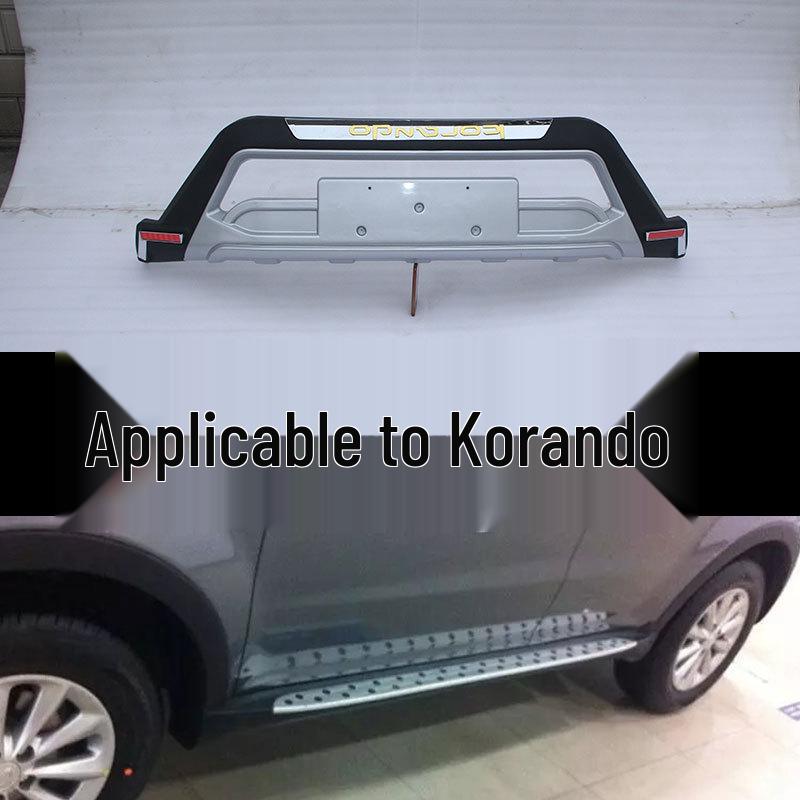 Front & Rear Bumper Guard Bar for SsangYong Korando - Decorative Modification Accessory