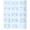 Customized Dust Cover T12 type Waterproof And Dustproof Oil And Dustproof Cloth