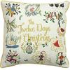 Twelve Days of Christmas Cushion Cover