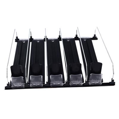 Drink   for Fridge Spring Loaded   Push Rod Slide Rail Soda Can Dispenser for Beer Beverages 38cm