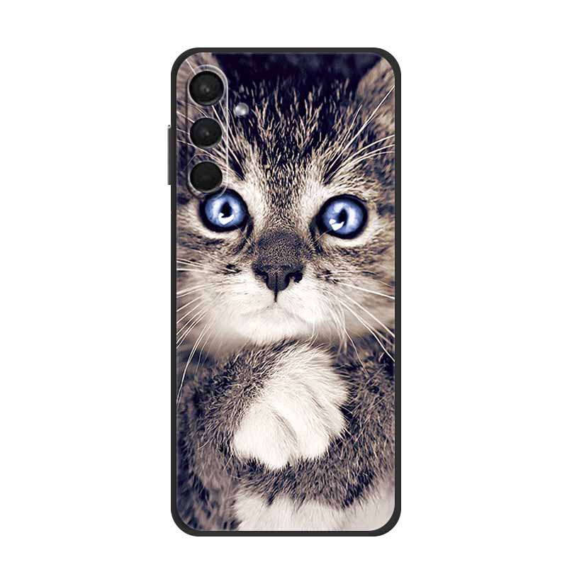 For Samsung Galaxy A25 5G Case Animals TPU Silicone Soft Back Cover Phone Cases for SamsungA25 6.5" Protective Wolf Cool Bumper