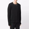 Givenchy Sweaters Men's Black Crew Neck Moderate Other BM90GB4Y8D-001