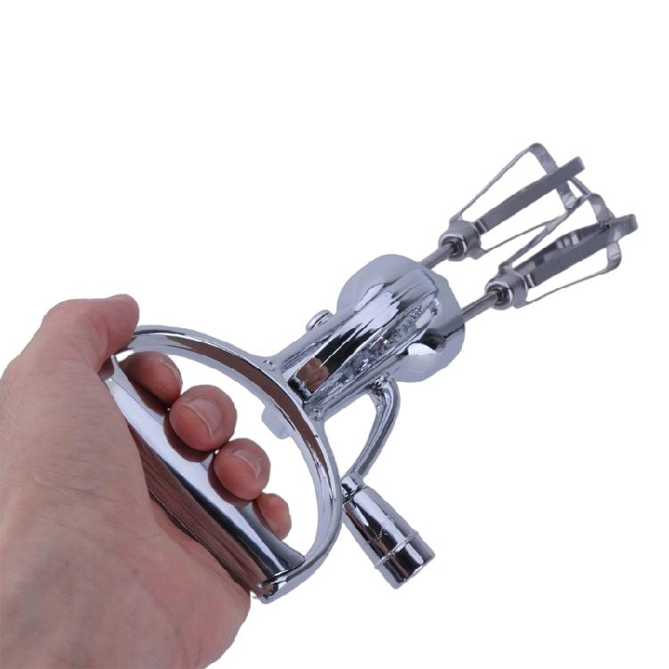 Manual Eggs Beater Double Rotary Eggs Whisk Eggbeater Convenient Cooking Tool