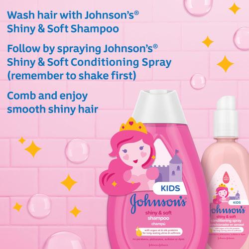 Johnson Johnson Kids Shiny Soft Shampoo 400ml