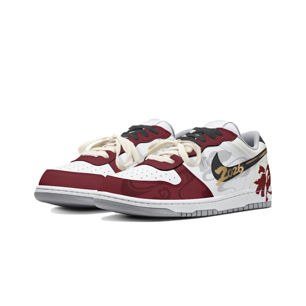 Nike Big Lucky Cloud New Year Blessing Abrasion Resistant Breathable Abrasion Resistant Breathable Low top 355152-106(Team392-)